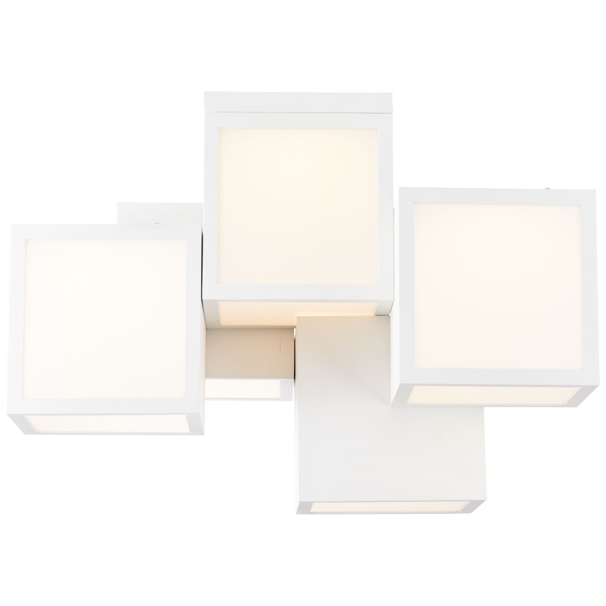 Brilliant - Plafoniera LED CUBIX 5xLED/7,6W/230V 3000K bianco