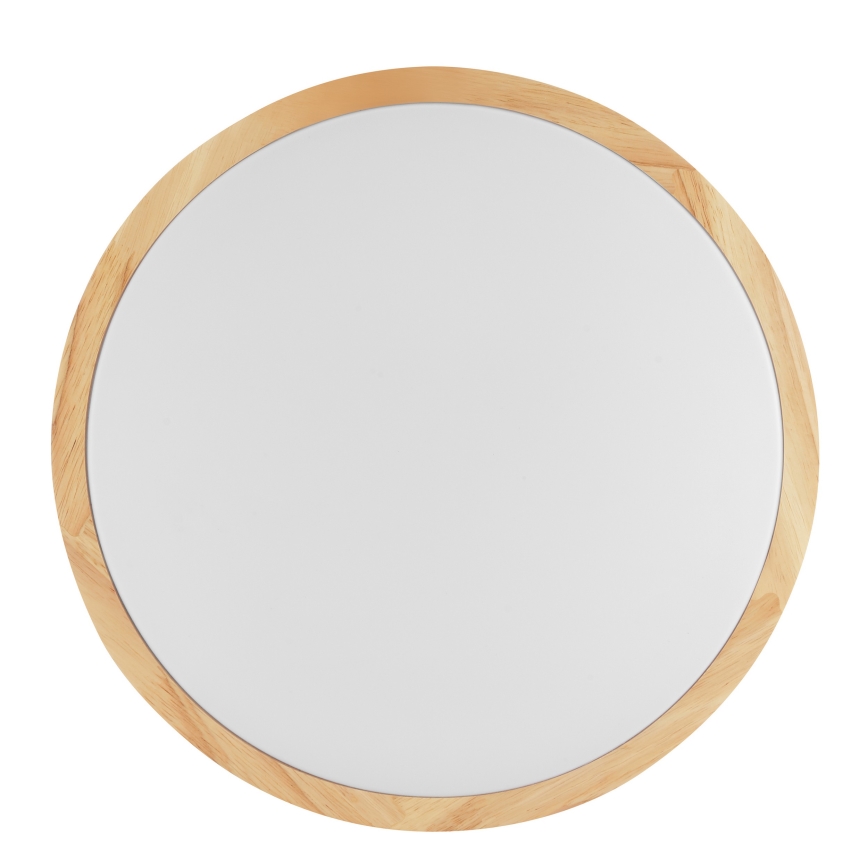 Brilliant - Plafoniera da bagno a LED MOREEN LED/18W/230V 2700/4000/6500K Ø 34 cm IP44 in legno di caucciù