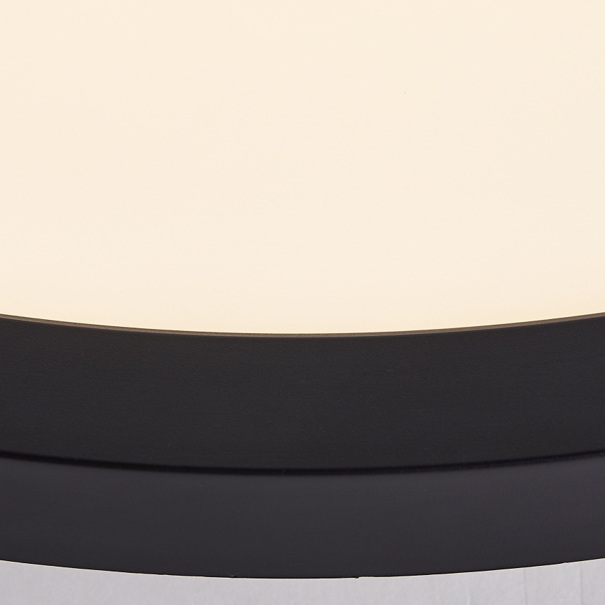 Brilliant - Plafoniera LED da soffitto TUCO LED/16W/230V Ø 25 cm nero