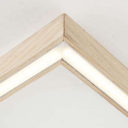 Brilliant - Plafoniera LED DELGROSSO LED/24W/230V 3000K quercia