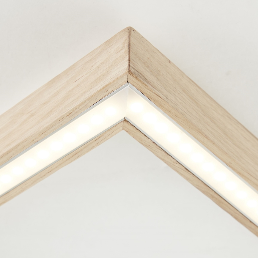 Brilliant - Plafoniera LED DELGROSSO LED/24W/230V 3000K quercia