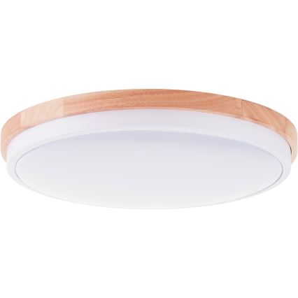 Brilliant - Plafoniera LED dimmerabile BAARLO LED/24W/230V diametro 35 cm bianco/gomma fig
