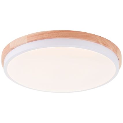 Brilliant - Plafoniera LED dimmerabile BAARLO LED/24W/230V diametro 35 cm bianco/gomma fig