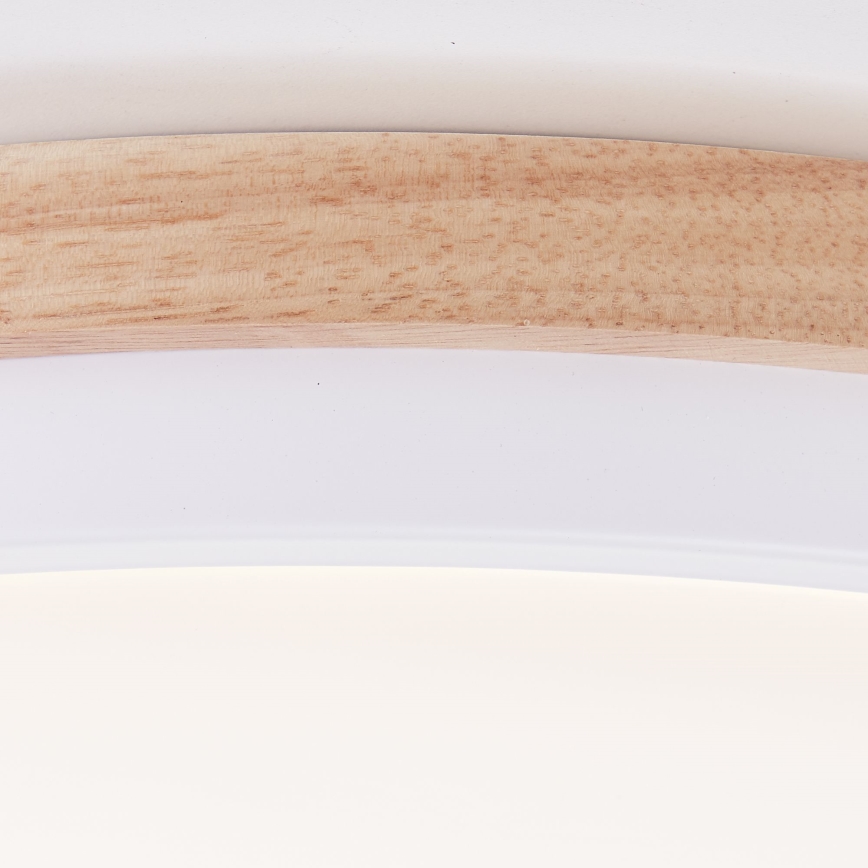 Brilliant - Plafoniera LED dimmerabile BAARLO LED/24W/230V diametro 35 cm bianco/gomma fig