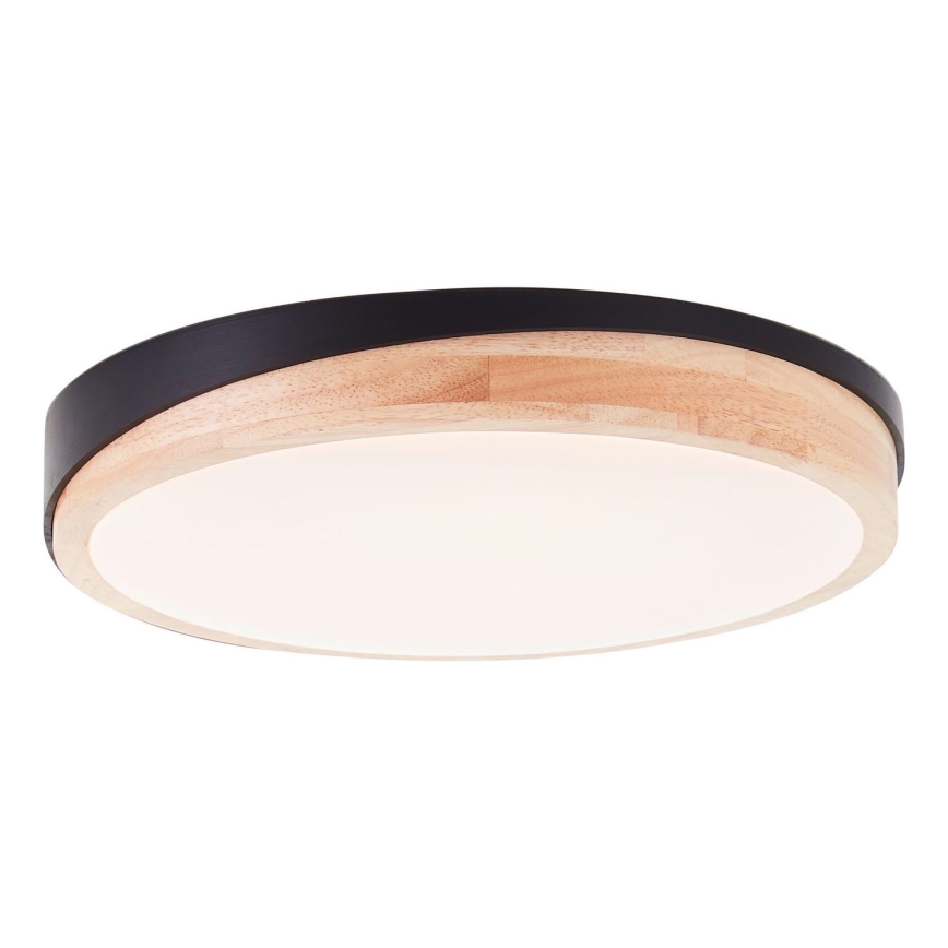 Brilliant - Plafoniera LED dimmerabile BAARLO LED/24W/230V diametro 35 cm nero/gomma fig