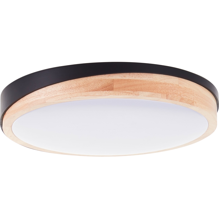Brilliant - Plafoniera LED dimmerabile BAARLO LED/24W/230V diametro 35 cm nero/gomma fig