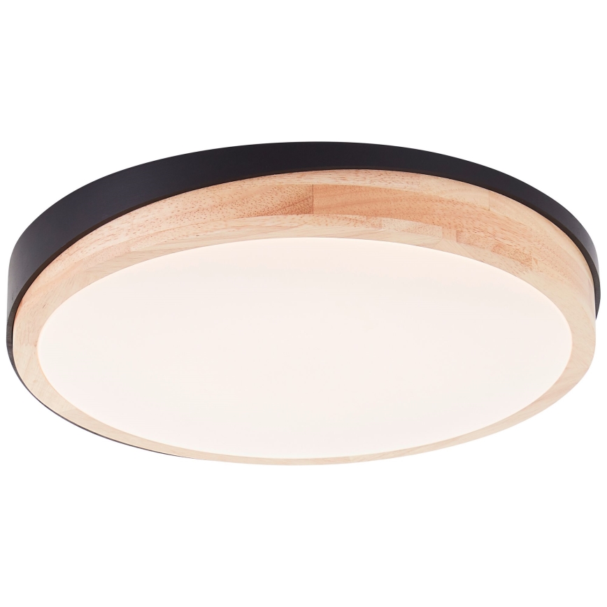 Brilliant - Plafoniera LED dimmerabile BAARLO LED/24W/230V diametro 35 cm nero/gomma fig