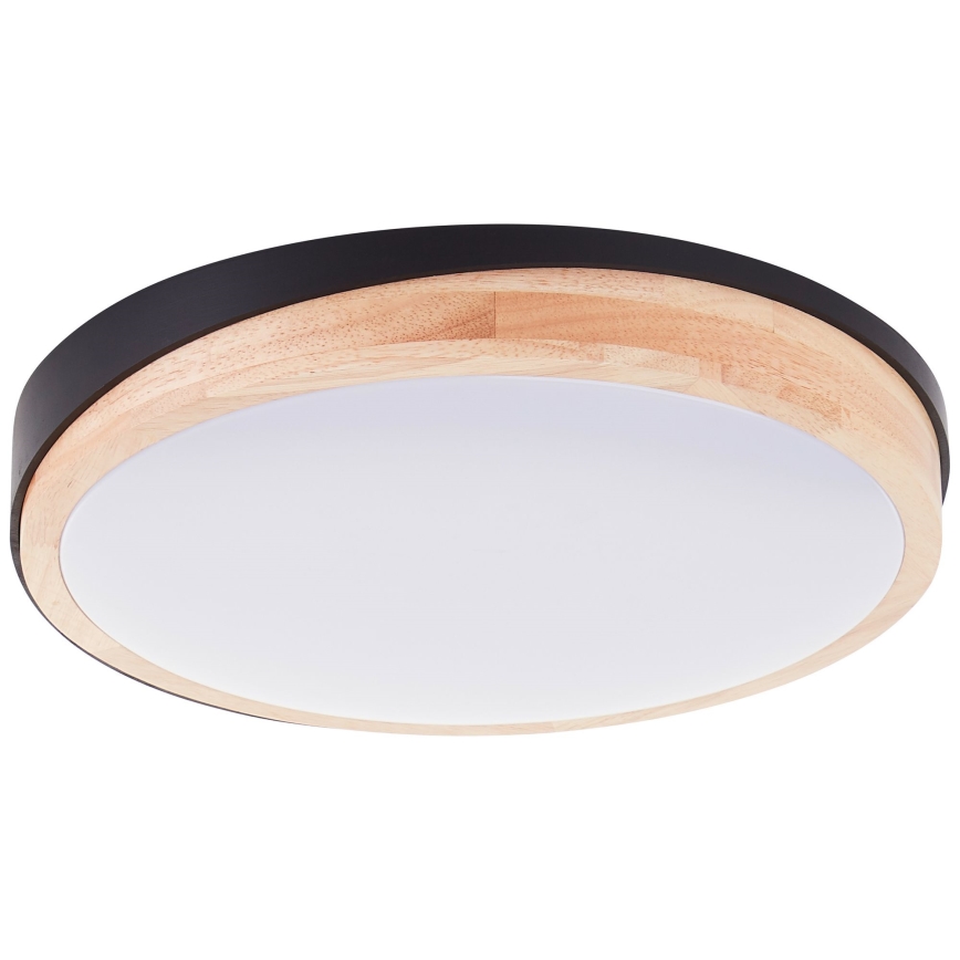 Brilliant - Plafoniera LED dimmerabile BAARLO LED/24W/230V diametro 35 cm nero/gomma fig