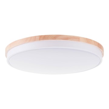 Brilliant - Plafoniera LED dimmerabile BAARLO LED/36W/230V 3000-6500K diametro 50 cm bianco/gomma fig + telecomando - FSC certificato