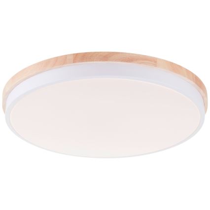 Brilliant - Plafoniera LED dimmerabile BAARLO LED/36W/230V 3000-6500K diametro 50 cm bianco/gomma fig + telecomando