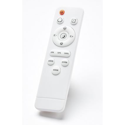 Brilliant - Plafoniera LED dimmerabile BAARLO LED/36W/230V 3000-6500K diametro 50 cm bianco/gomma fig + telecomando