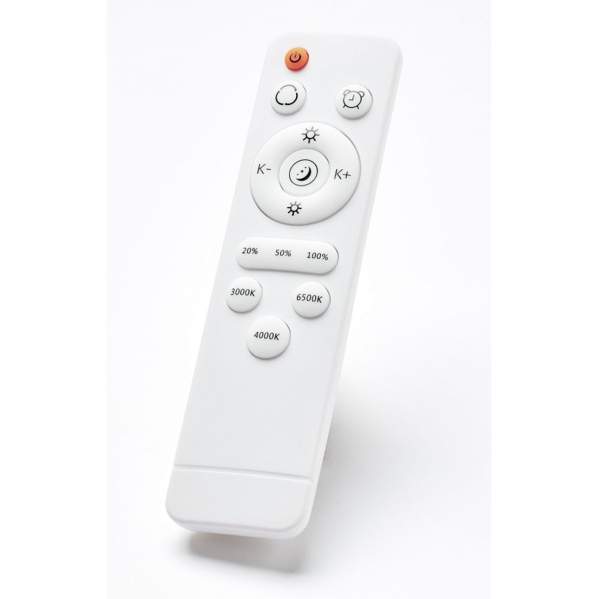 Brilliant - Plafoniera LED dimmerabile BAARLO LED/36W/230V 3000-6500K diametro 50 cm bianco/gomma fig + telecomando
