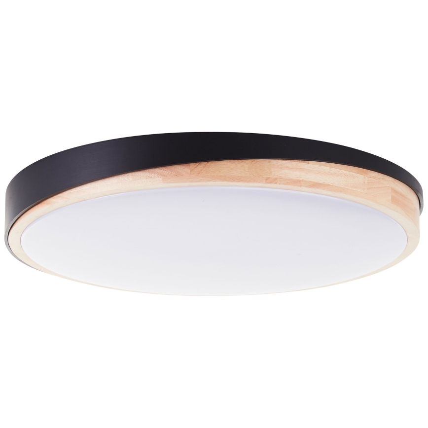 Brilliant - Plafoniera LED dimmerabile BAARLO LED/36W/230V 3000-6500K diametro 50 cm nero/gomma fig + telecomando