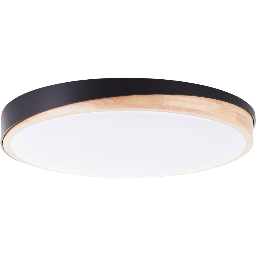 Brilliant - Plafoniera LED dimmerabile BAARLO LED/36W/230V 3000-6500K diametro 50 cm nero/gomma fig + telecomando