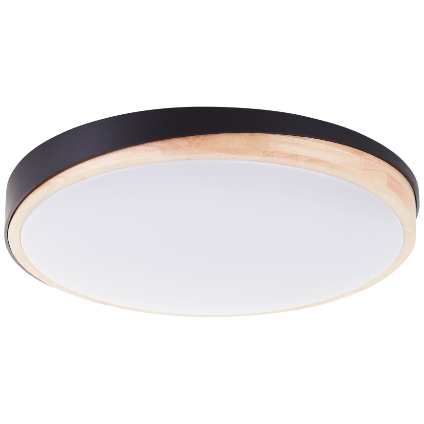 Brilliant - Plafoniera LED dimmerabile BAARLO LED/36W/230V 3000-6500K diametro 50 cm nero/gomma fig + telecomando