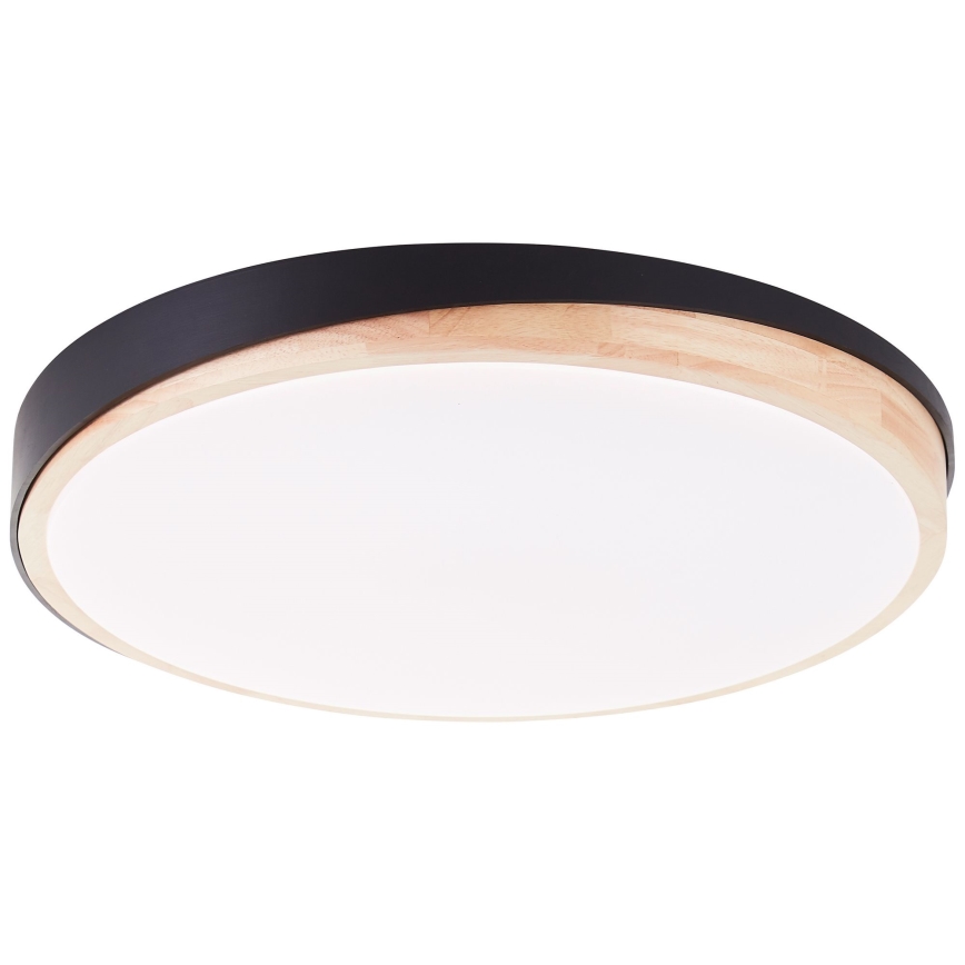 Brilliant - Plafoniera LED dimmerabile BAARLO LED/36W/230V 3000-6500K diametro 50 cm nero/gomma fig + telecomando