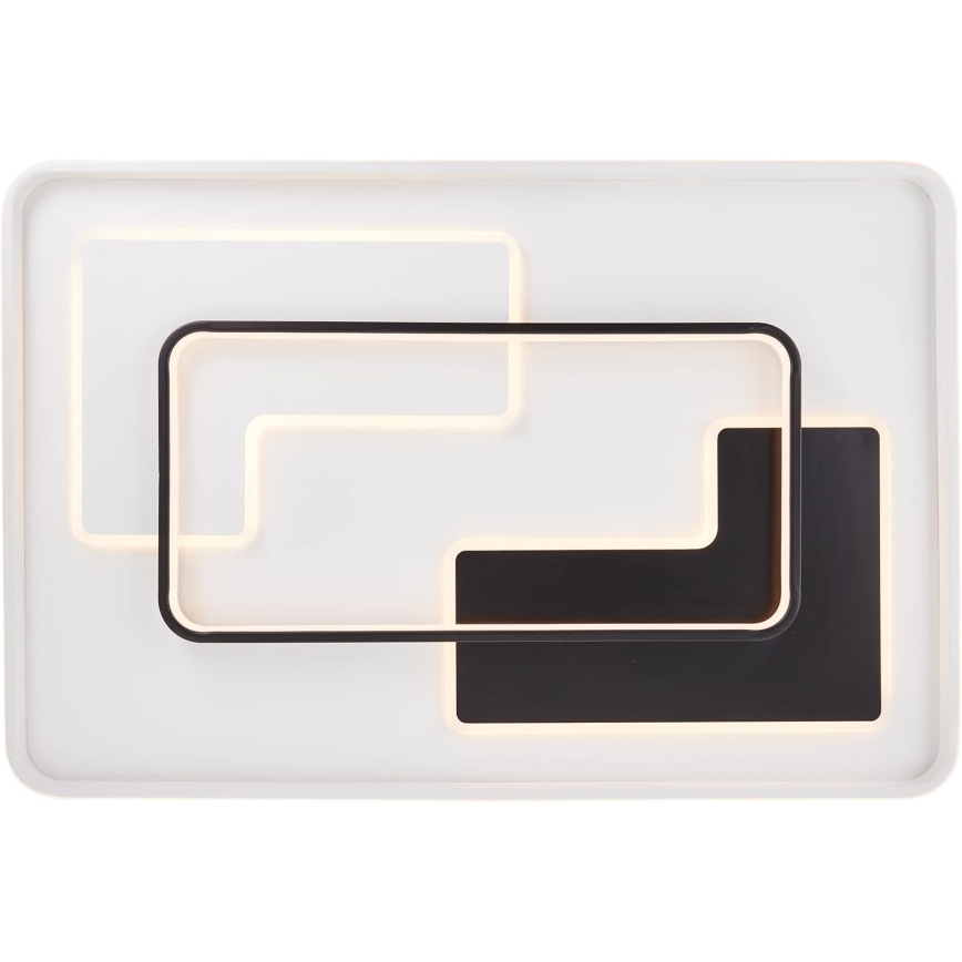 Brilliant - Plafoniera LED dimmerabile BARDEN LED/57W/230V 3000-6800K 60x90 cm bianco + telecomando