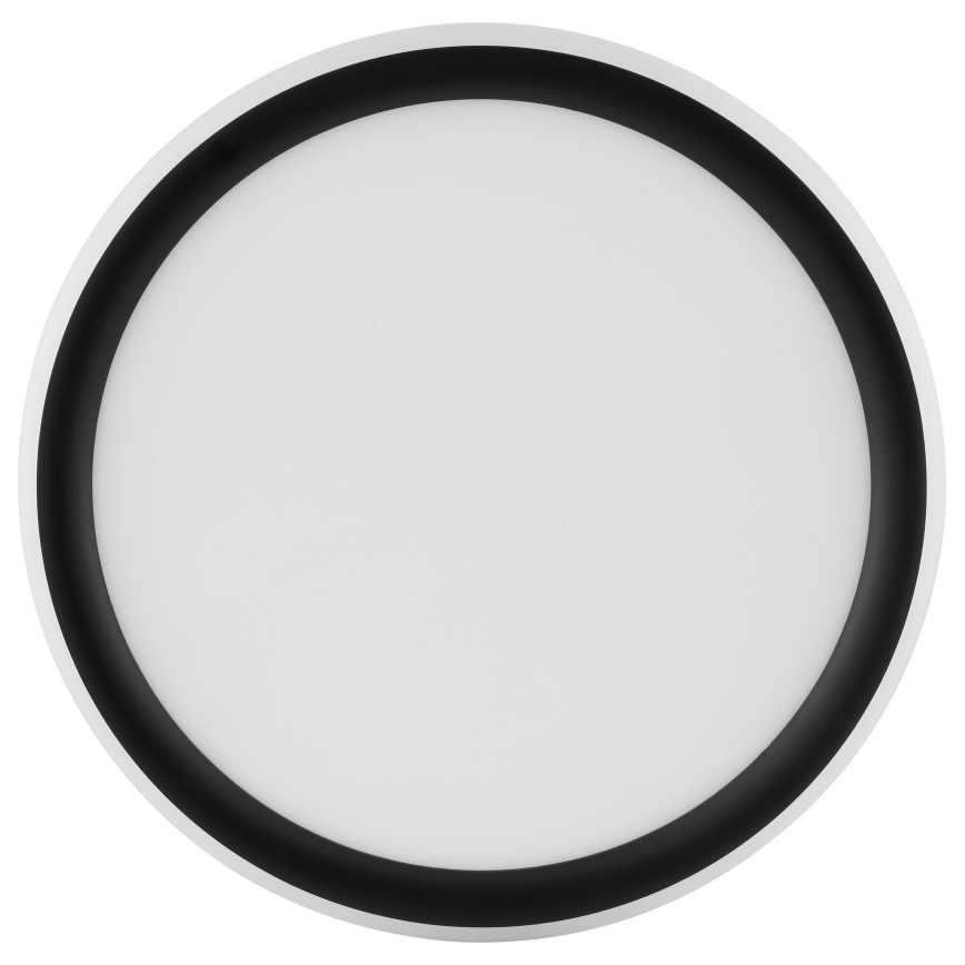 Brilliant - Plafoniera LED dimmerabile CARLOZ LED/16W/230V Ø 30 cm bianco/nero