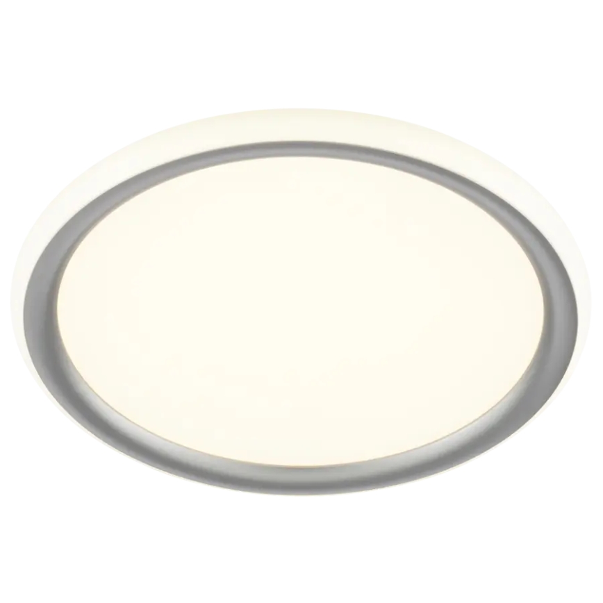 Brilliant - Plafoniera dimmerabile a LED CARLOZ LED/16W/230V Ø 30 cm bianco/ grigio