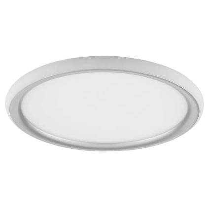 Brilliant - Plafoniera dimmerabile a LED CARLOZ LED/16W/230V Ø 30 cm bianco/ grigio