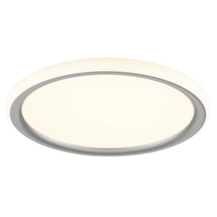 Brilliant - Plafoniera dimmerabile a LED CARLOZ LED/16W/230V Ø 30 cm bianco/ grigio