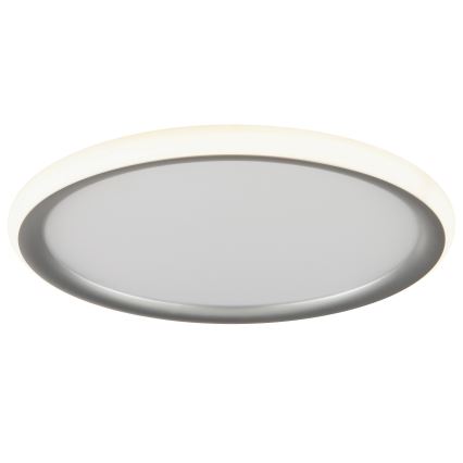 Brilliant - Plafoniera dimmerabile a LED CARLOZ LED/16W/230V Ø 30 cm bianco/ grigio