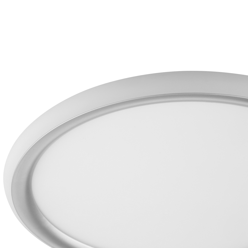 Brilliant - Plafoniera dimmerabile a LED CARLOZ LED/16W/230V Ø 30 cm bianco/ grigio