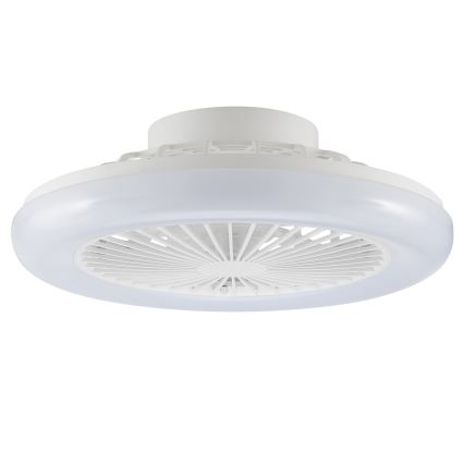 Brilliant - Plafoniera dimmerabile a LED con ventilatore MONTERO LED/20W/230V 2700-6500K Ø 42 cm bianca + telecomando