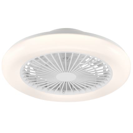 Brilliant - Plafoniera dimmerabile a LED con ventilatore MONTERO LED/20W/230V 2700-6500K Ø 42 cm bianca + telecomando