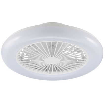 Brilliant - Plafoniera dimmerabile a LED con ventilatore MONTERO LED/20W/230V 2700-6500K Ø 42 cm bianca + telecomando