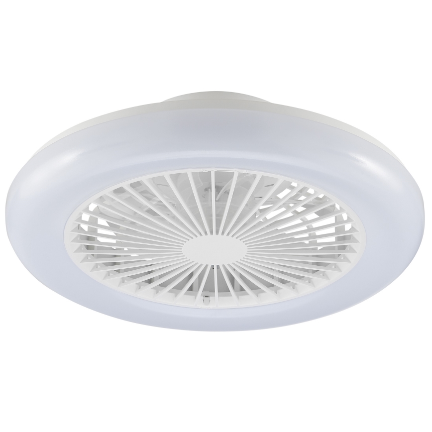 Brilliant - Plafoniera dimmerabile a LED con ventilatore MONTERO LED/20W/230V 2700-6500K Ø 42 cm bianca + telecomando