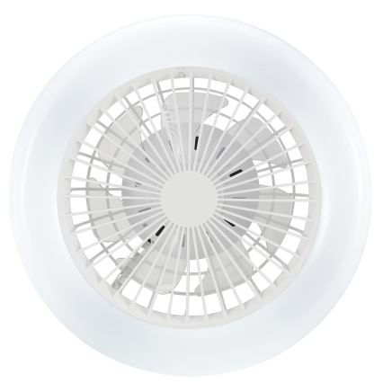 Brilliant - Plafoniera dimmerabile a LED con ventilatore MONTERO LED/20W/230V 2700-6500K Ø 42 cm bianca + telecomando