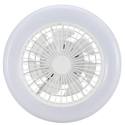 Brilliant - Plafoniera dimmerabile a LED con ventilatore MONTERO LED/20W/230V 2700-6500K Ø 42 cm bianca + telecomando