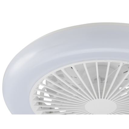 Brilliant - Plafoniera dimmerabile a LED con ventilatore MONTERO LED/20W/230V 2700-6500K Ø 42 cm bianca + telecomando