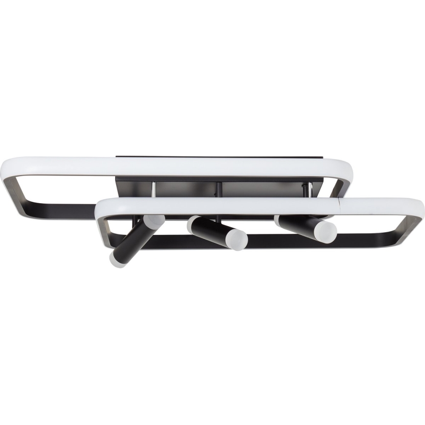 Brilliant - Plafoniera LED dimmerabile DALIDA LED/54W/230V 3000-6500K 45,2x66 cm nero + telecomando