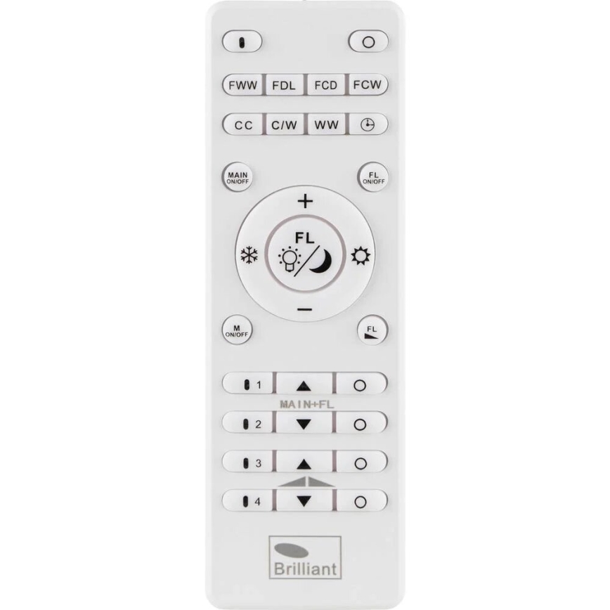 Brilliant - Plafoniera LED dimmerabile LAURICE LED/24W/230V 2700-6500K + telecomando