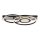 Brilliant - Plafoniera LED dimmerabile MAUREEN LED/27W/230V nero