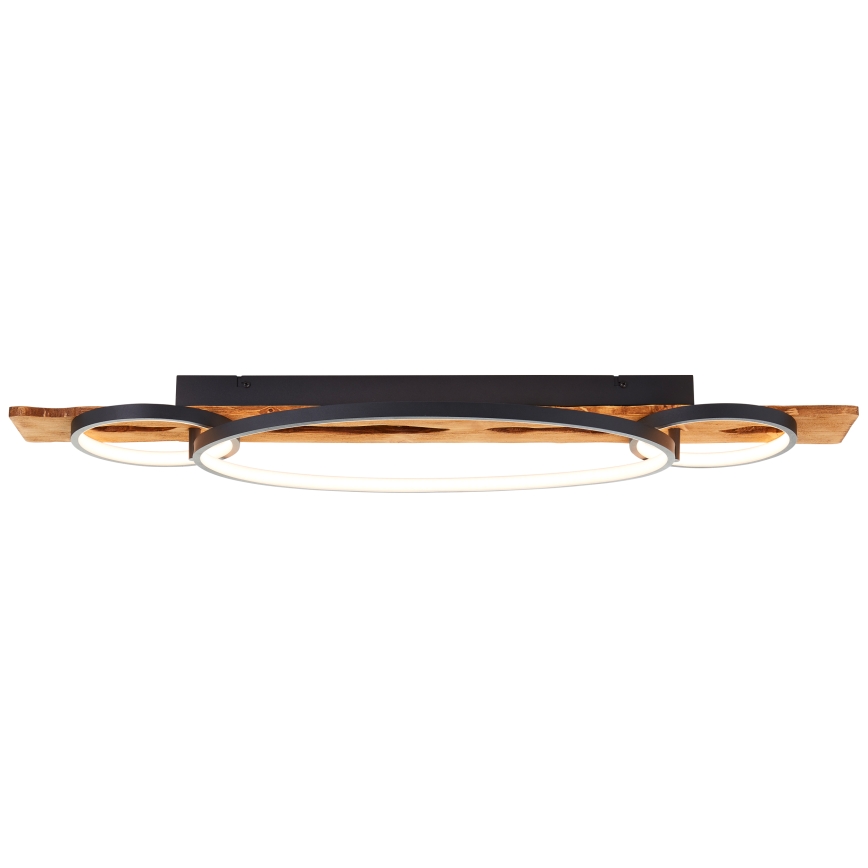 Brilliant - Plafoniera a LED dimmerabile PIRUS LED/40W/230V 30x90 cm in legno di gomma