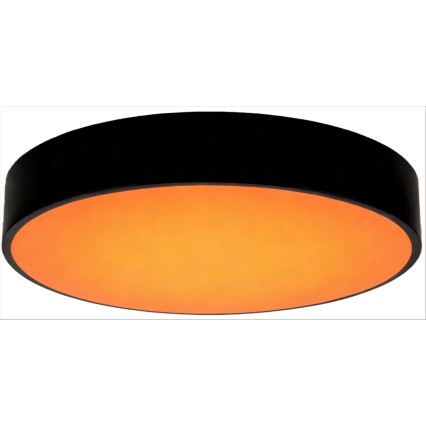 Brilliant - Plafoniera dimmerabile a LED SLIMLINE LED/50W/230V 1800-6500K Ø 49 cm nero + telecomando