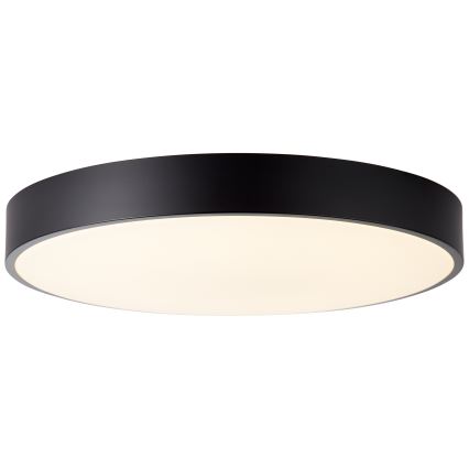 Brilliant - Plafoniera LED dimmerabile SLIMLINE LED/60W/230V 3000-6500K Ø 49 cm nera + telecomando