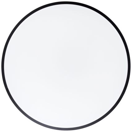 Brilliant - Plafoniera LED dimmerabile SLIMLINE LED/60W/230V 3000-6500K Ø 49 cm nera + telecomando