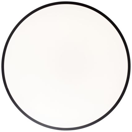 Brilliant - Plafoniera LED dimmerabile SLIMLINE LED/60W/230V 3000-6500K Ø 49 cm nera + telecomando