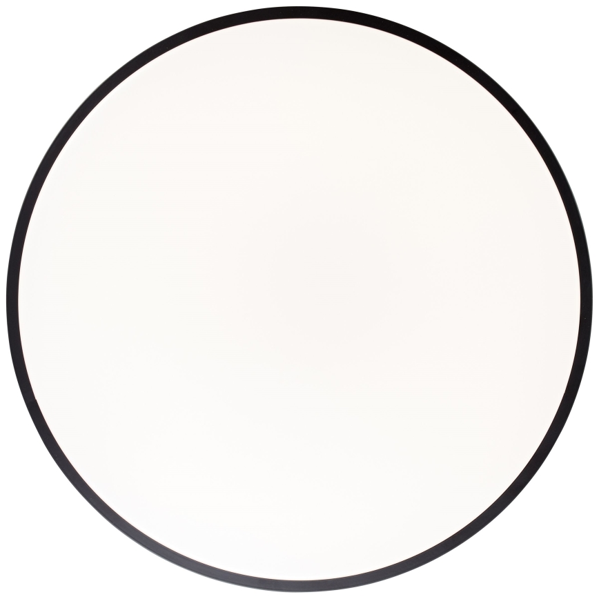 Brilliant - Plafoniera LED dimmerabile SLIMLINE LED/60W/230V 3000-6500K Ø 49 cm nera + telecomando
