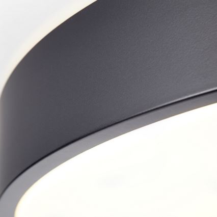 Brilliant - Plafoniera LED dimmerabile SLIMLINE LED/60W/230V 3000-6500K Ø 49 cm nera + telecomando