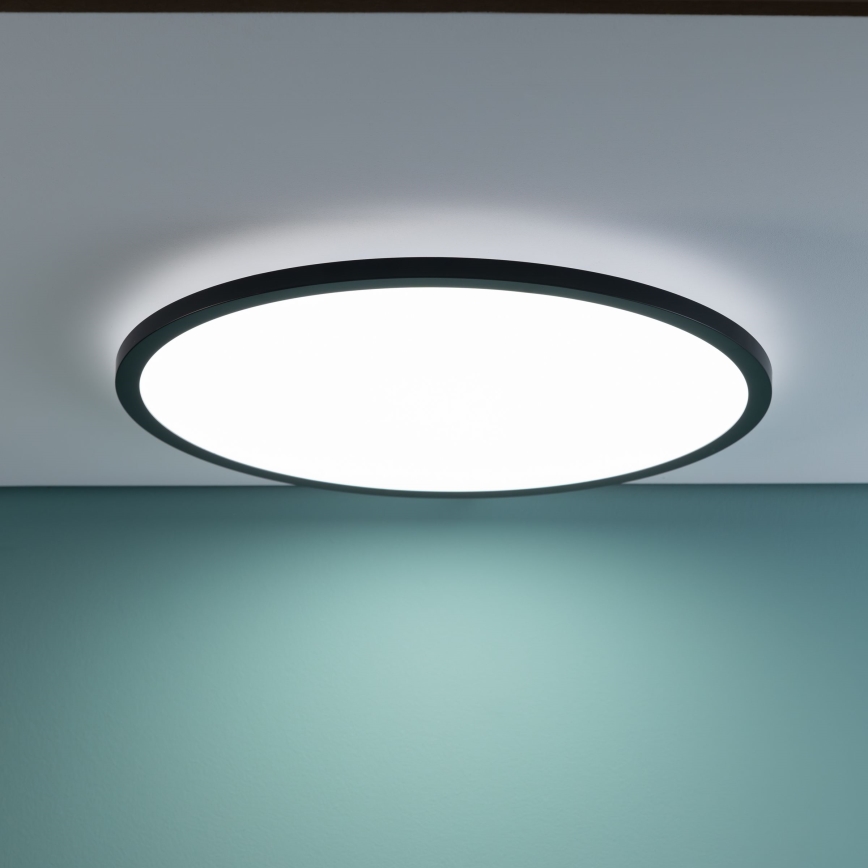 Brilliant - Plafoniera dimmerabile a LED TUCO LED/33W/230V 3000-6500K Ø 50 cm nera + telecomando