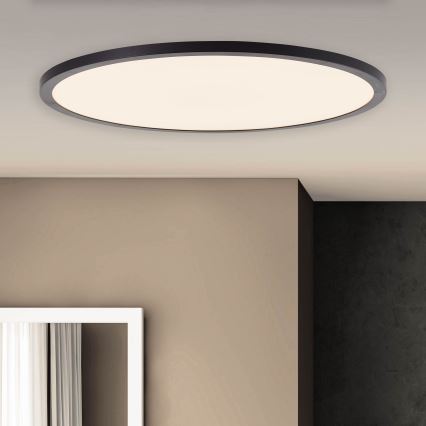 Brilliant - Plafoniera dimmerabile a LED TUCO LED/33W/230V 3000-6500K Ø 50 cm nera + telecomando