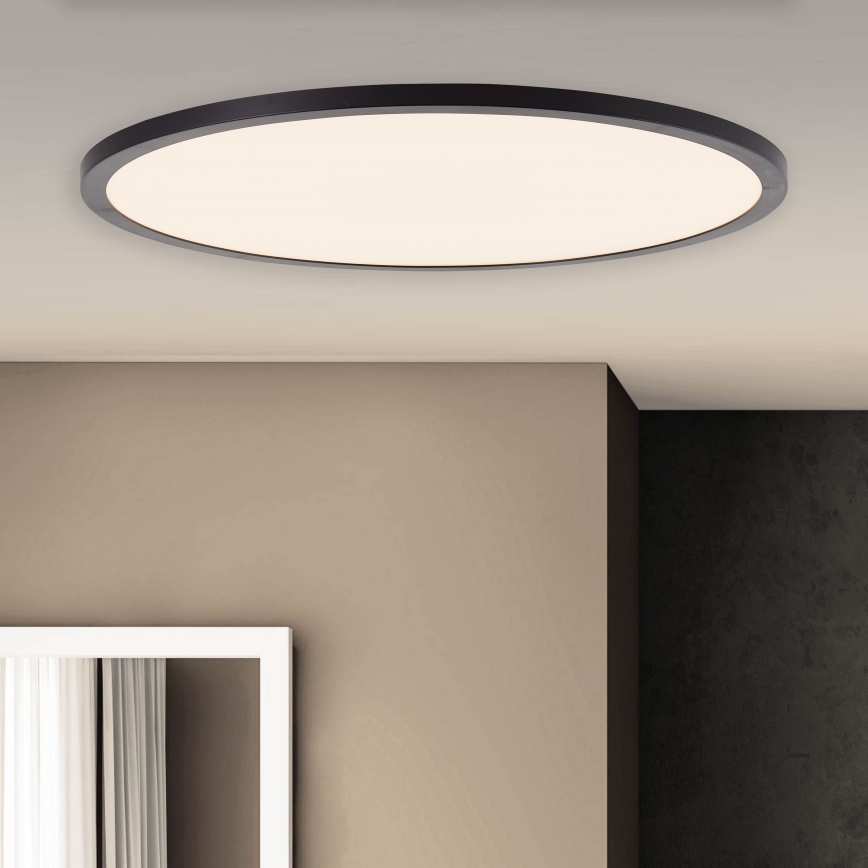 Brilliant - Plafoniera dimmerabile a LED TUCO LED/33W/230V 3000-6500K Ø 50 cm nera + telecomando