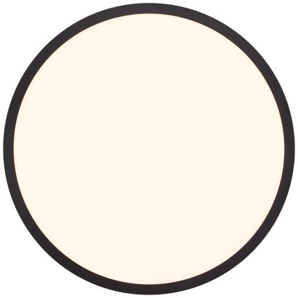 Brilliant - Plafoniera dimmerabile a LED TUCO LED/33W/230V 3000-6500K Ø 50 cm nera + telecomando