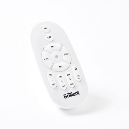 Brilliant - Plafoniera dimmerabile a LED TUCO LED/33W/230V 3000-6500K Ø 50 cm nera + telecomando