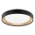 Brilliant - Plafoniera LED dimmerabile WALDO LED/24W/230V 3000-6500K Ø 38,5 cm nero/oro + telecomando